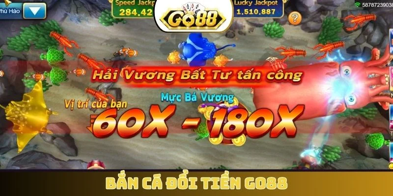 Bắn cá đổi tiền Go88