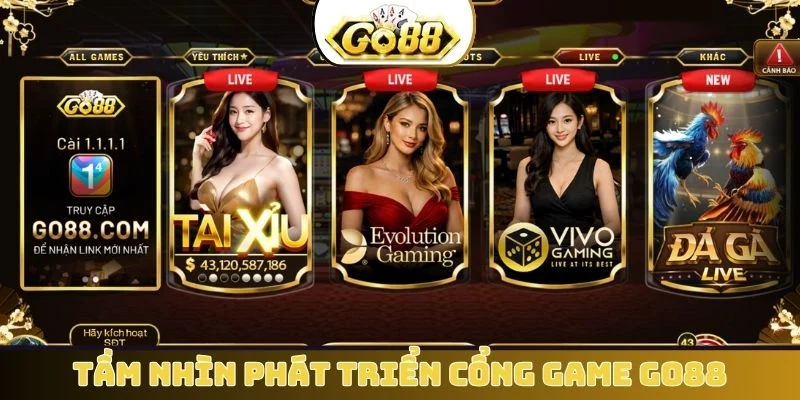 Tầm nhìn phát triển cổng game GO88